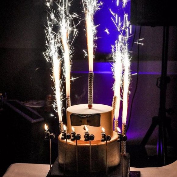 Sparkling Candles for Birthday Cake Bottle Topper - Picture 5 of 5